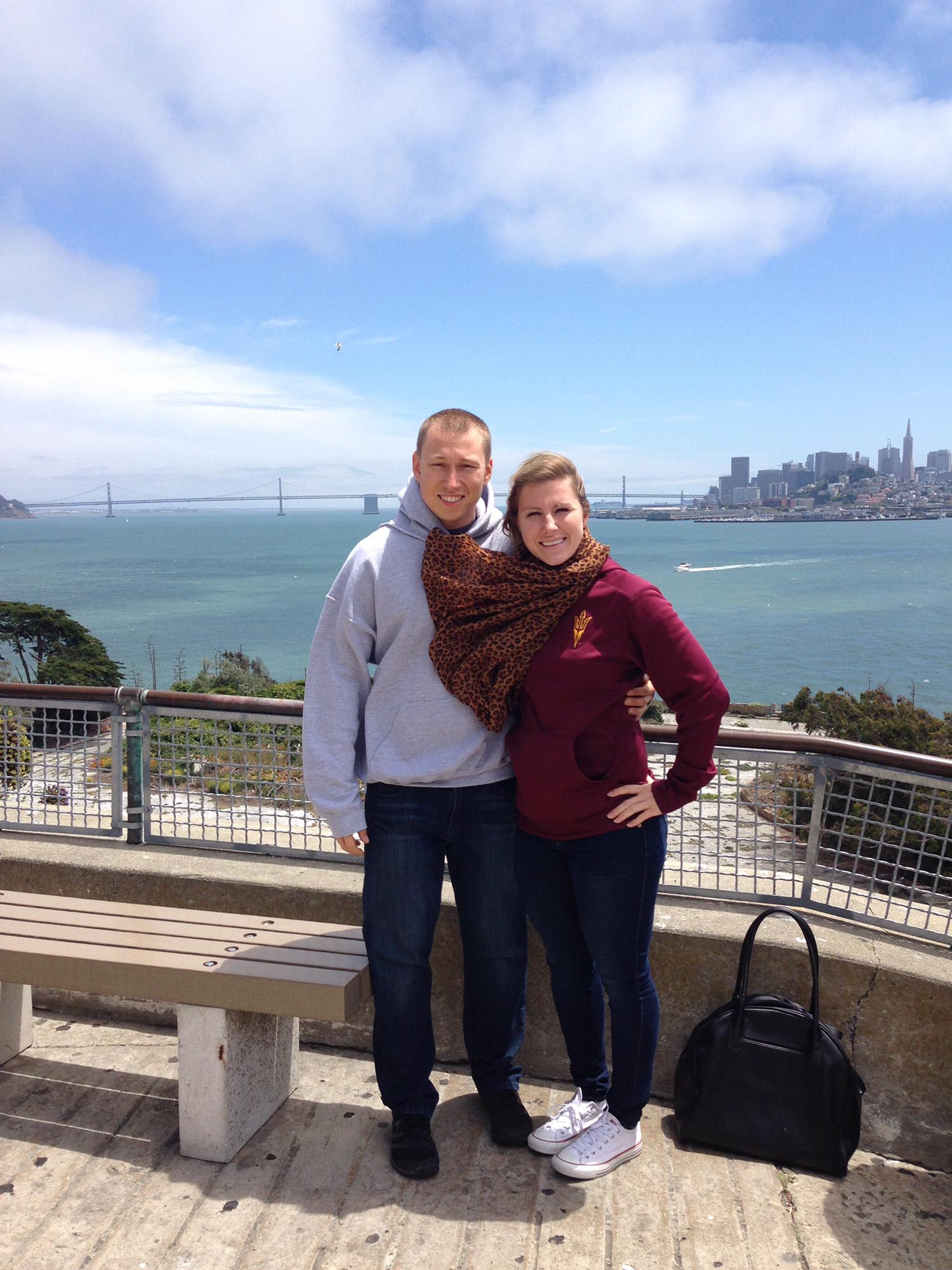 We visited Alcatraz on our road trip from Arizona to Seattle