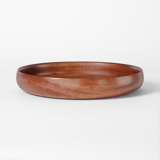 JAN SIFVERT Salad Plait Sigurd Diameter 36 cm Height 6 cm, Mahogany