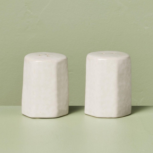 Stoneware Salt and Pepper Shaker Set Sour Cream - Hearth & Hand™ with Magnolia
