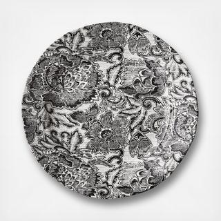 Faded Peony Salad Plate