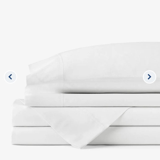 Classic Cool Cotton Percale Bed Sheet Set
