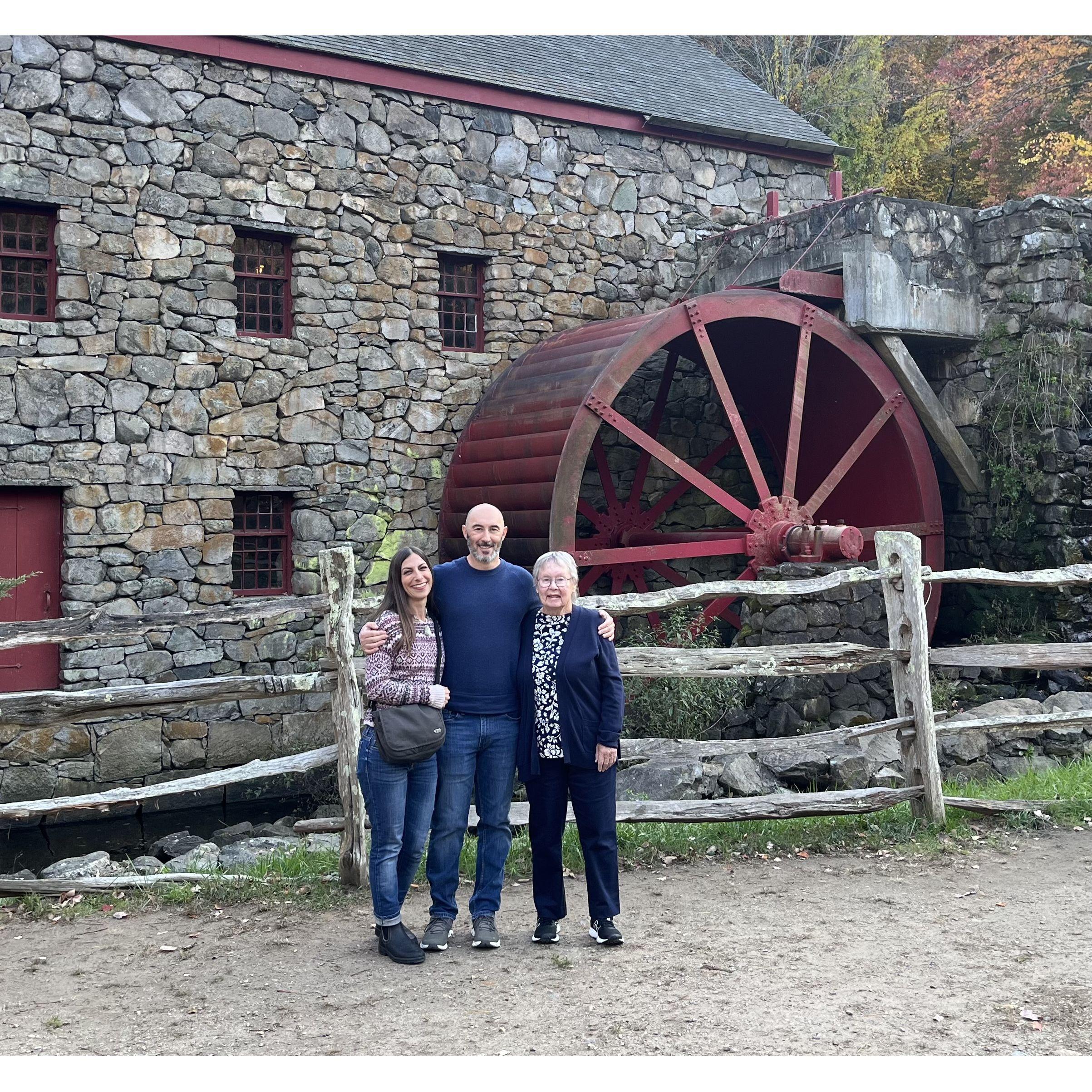 Family time with Scott's mom