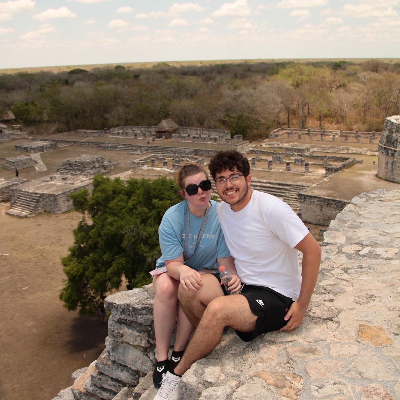 On the tallest point in Mexico!
