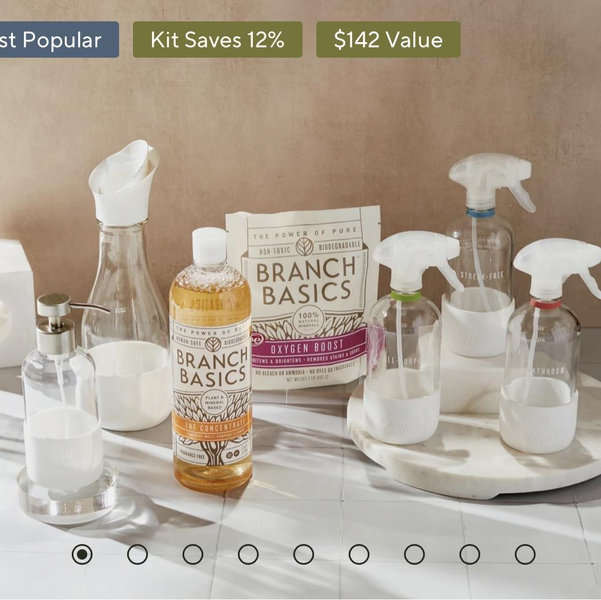 Premium Starter Kit - Glass Bottles