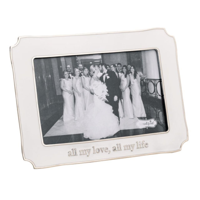 All My Love Enamel Frame