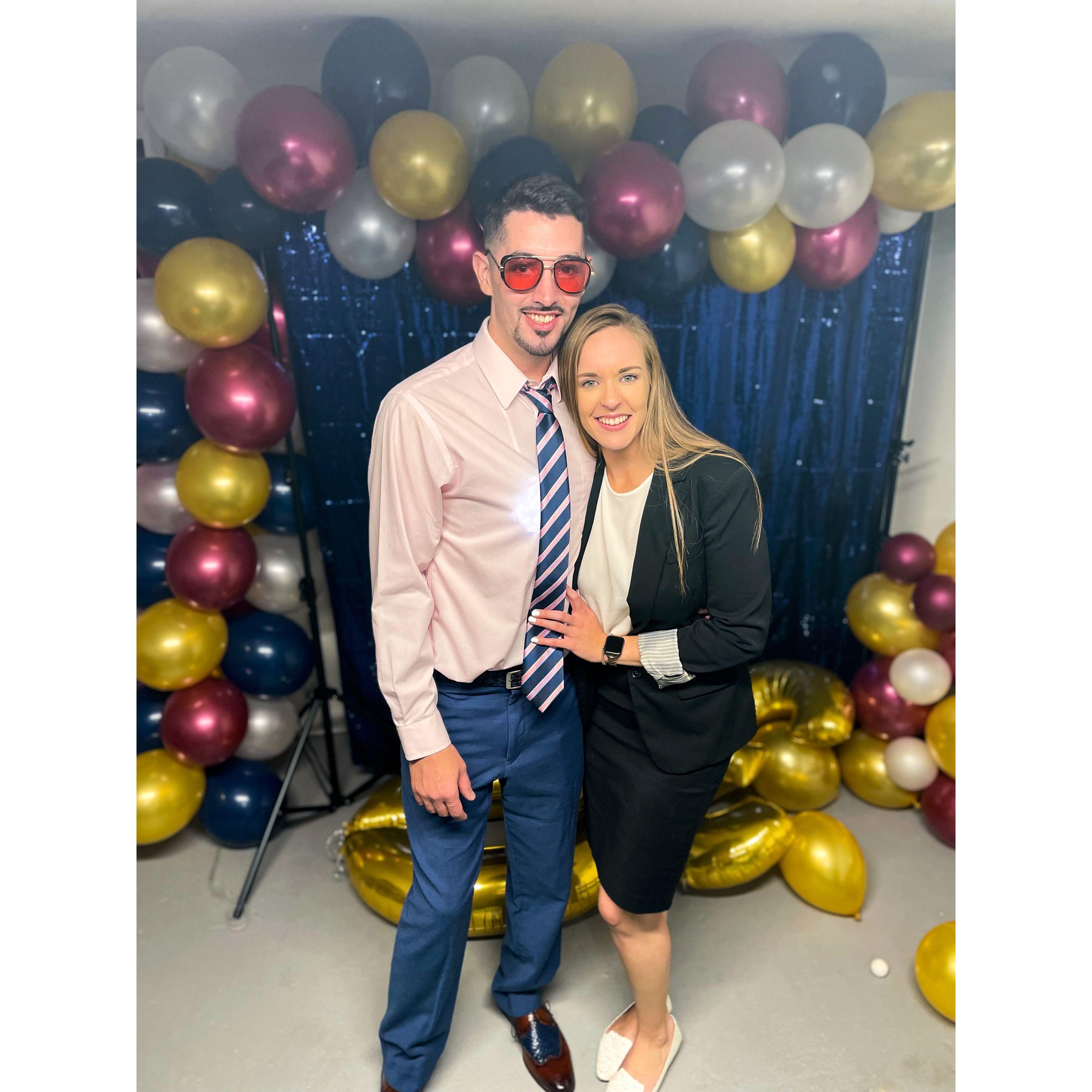 He's the Tony Stark to her Pepper Potts