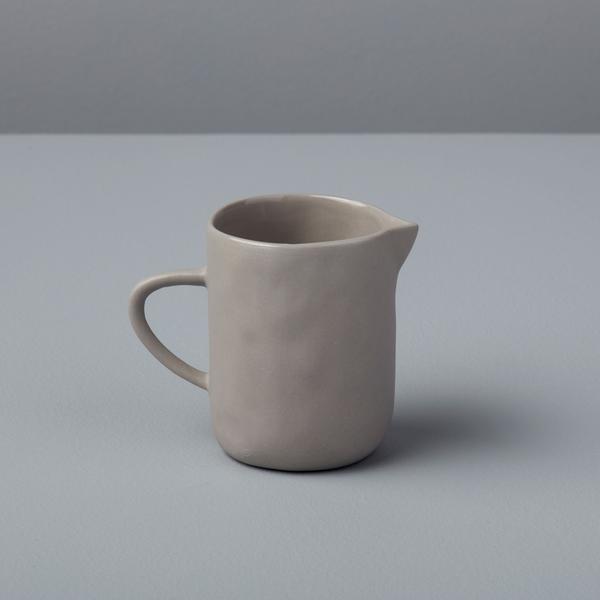 Tam Stoneware Creamer, Pearl