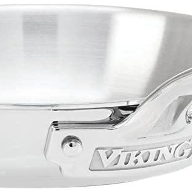 Viking 3-Ply Stainless Steel Fry Pan, 8 Inch