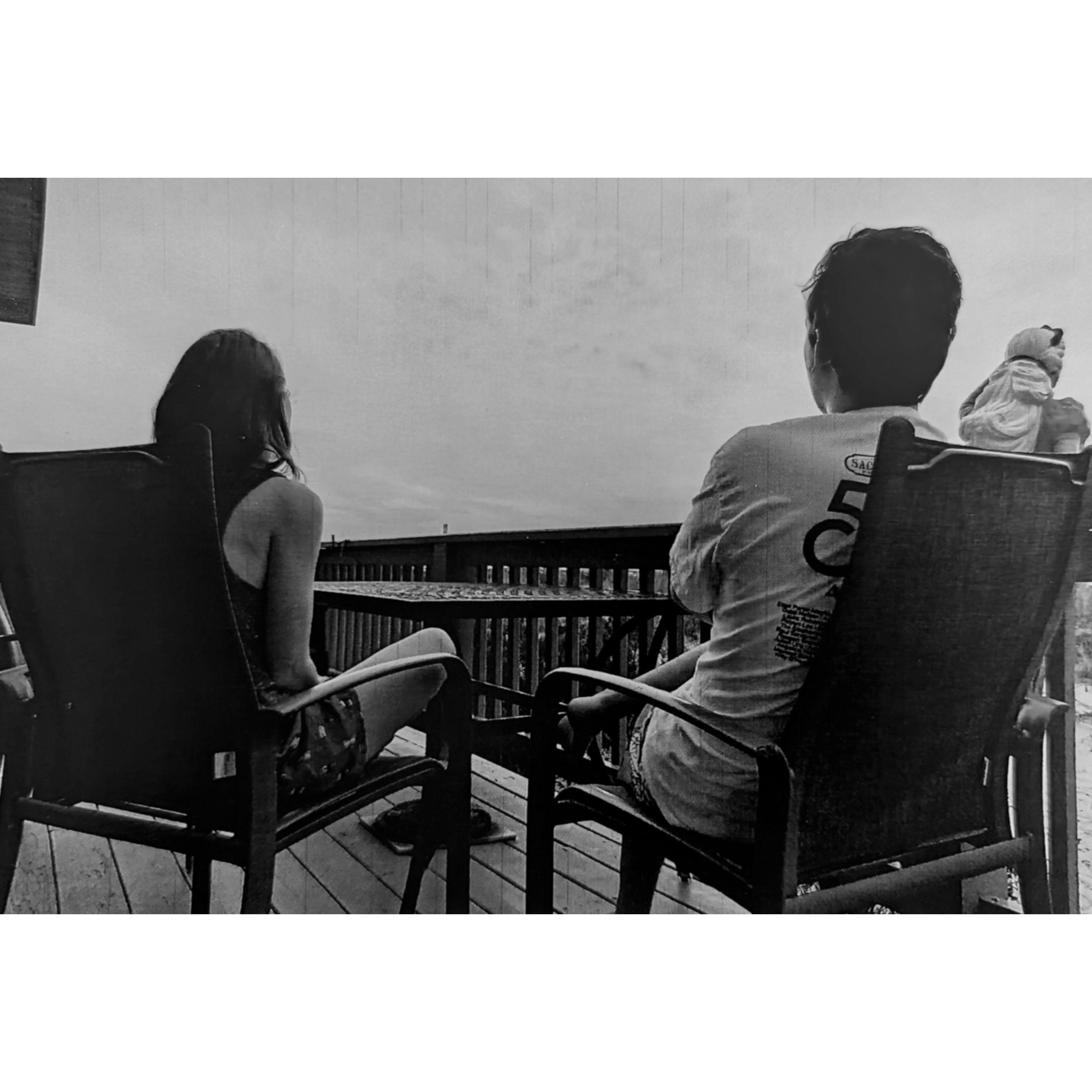 Visiting Grandma's beach house