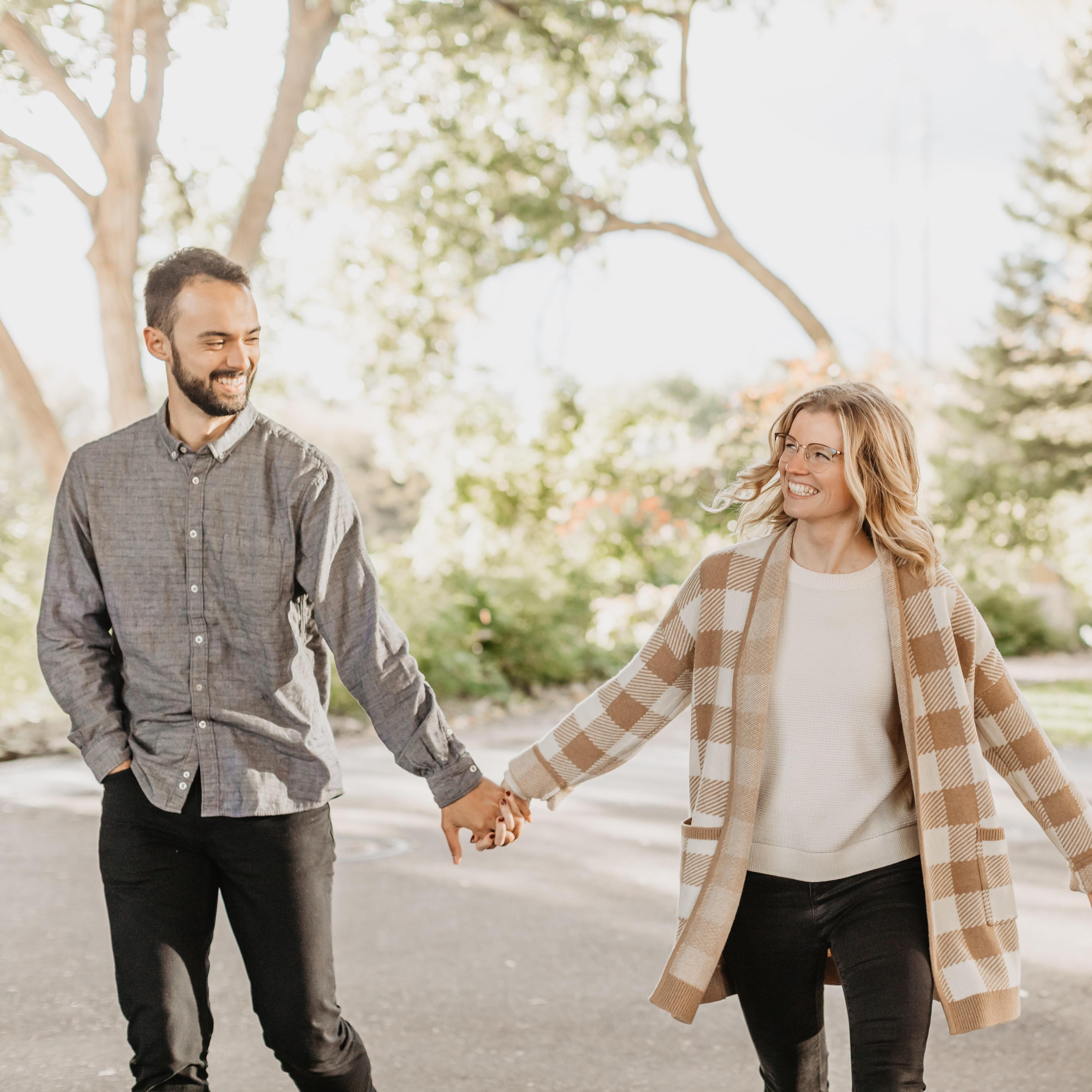 Our engagement photos at St. Anthony Main, October 2019