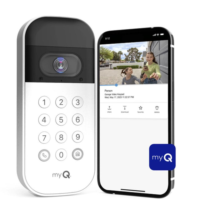 Smart Garage Video Keypad, Garage Door Video Keypad | myQ