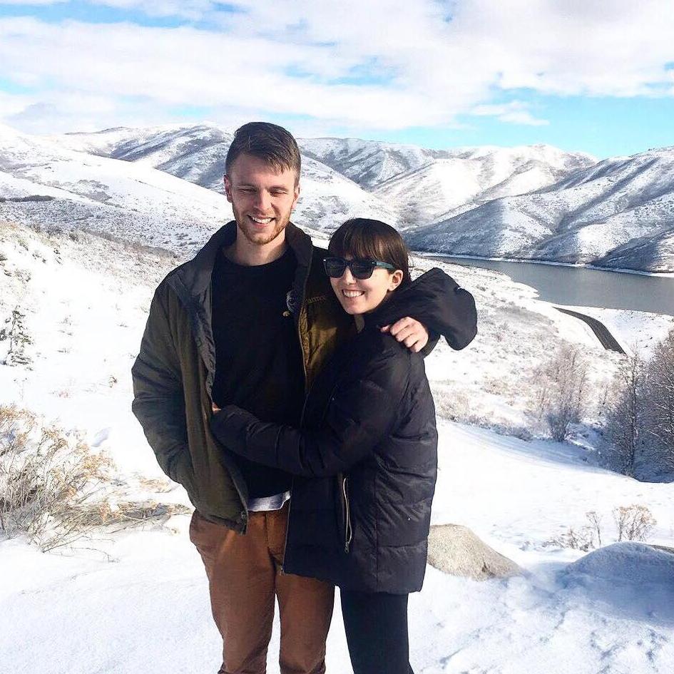 While Stephanie was completing an internship for her occupational therapy degree, Will visited her in SLC in 2016.