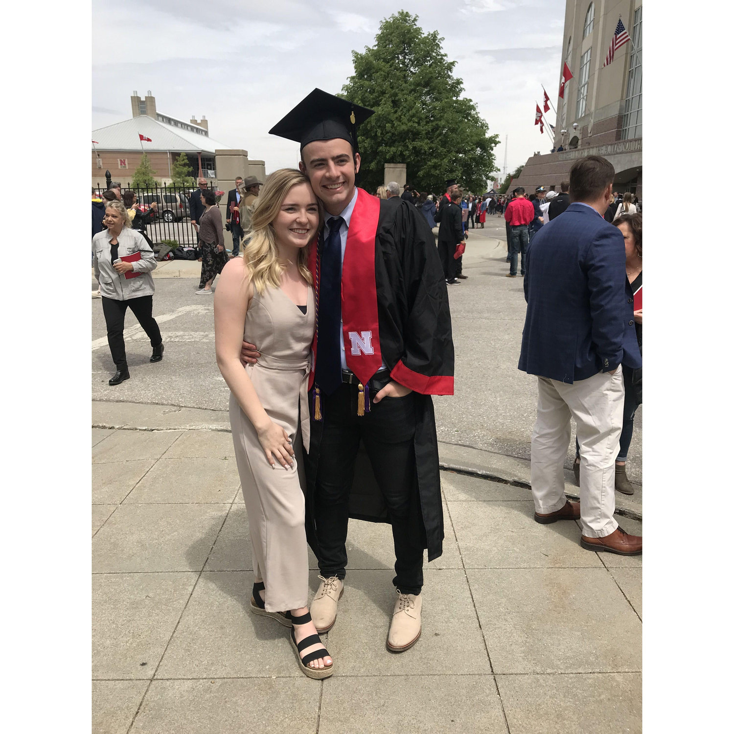 Sean graduated (and left Reagan behind)! We knew long distance was going to be a struggle but it was worth it.