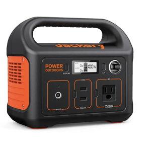 Jackery - Explorer 290 Portable Power Solar Generator (290 Wh Capacity) - Black