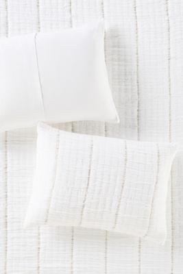 Striped Cotton Gauze Shams, Set of 2