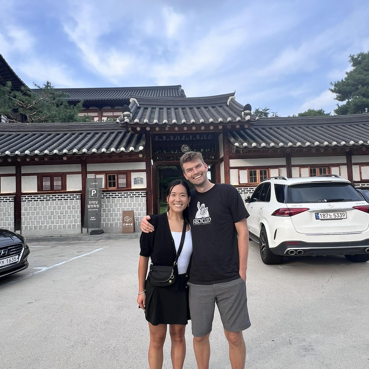 First arrival in Korea!