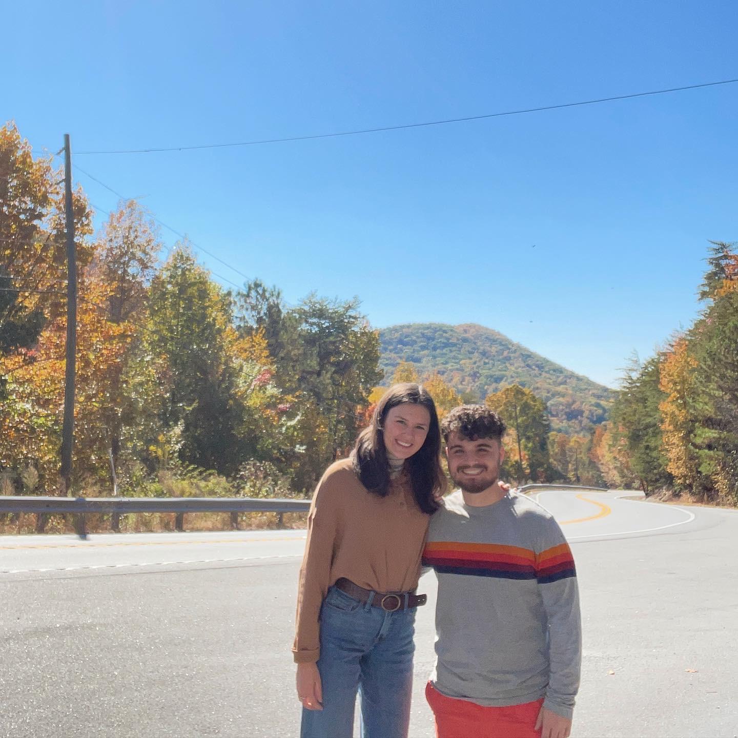Fall colors in Elijay! One of many stops between our hometown and Athens.
