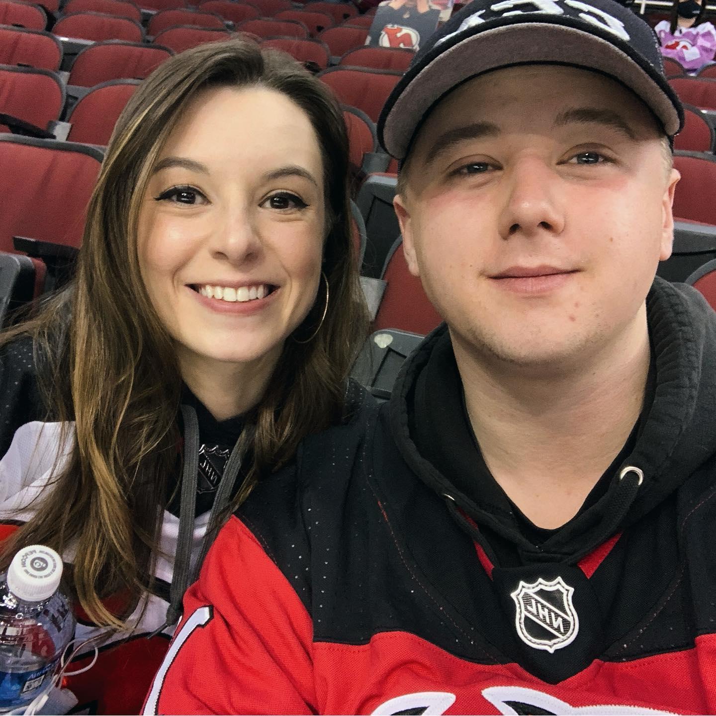 We love a good date night cheering on the New Jersey Devils!