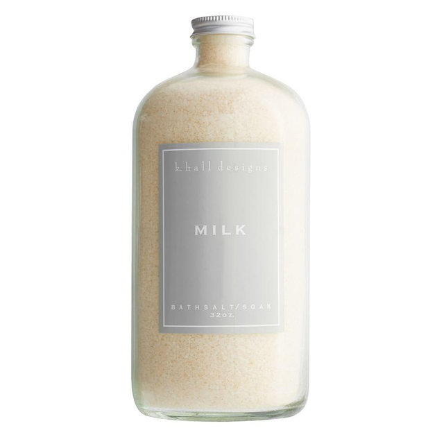 K. Hall Bath Salt, 32 oz., Milk