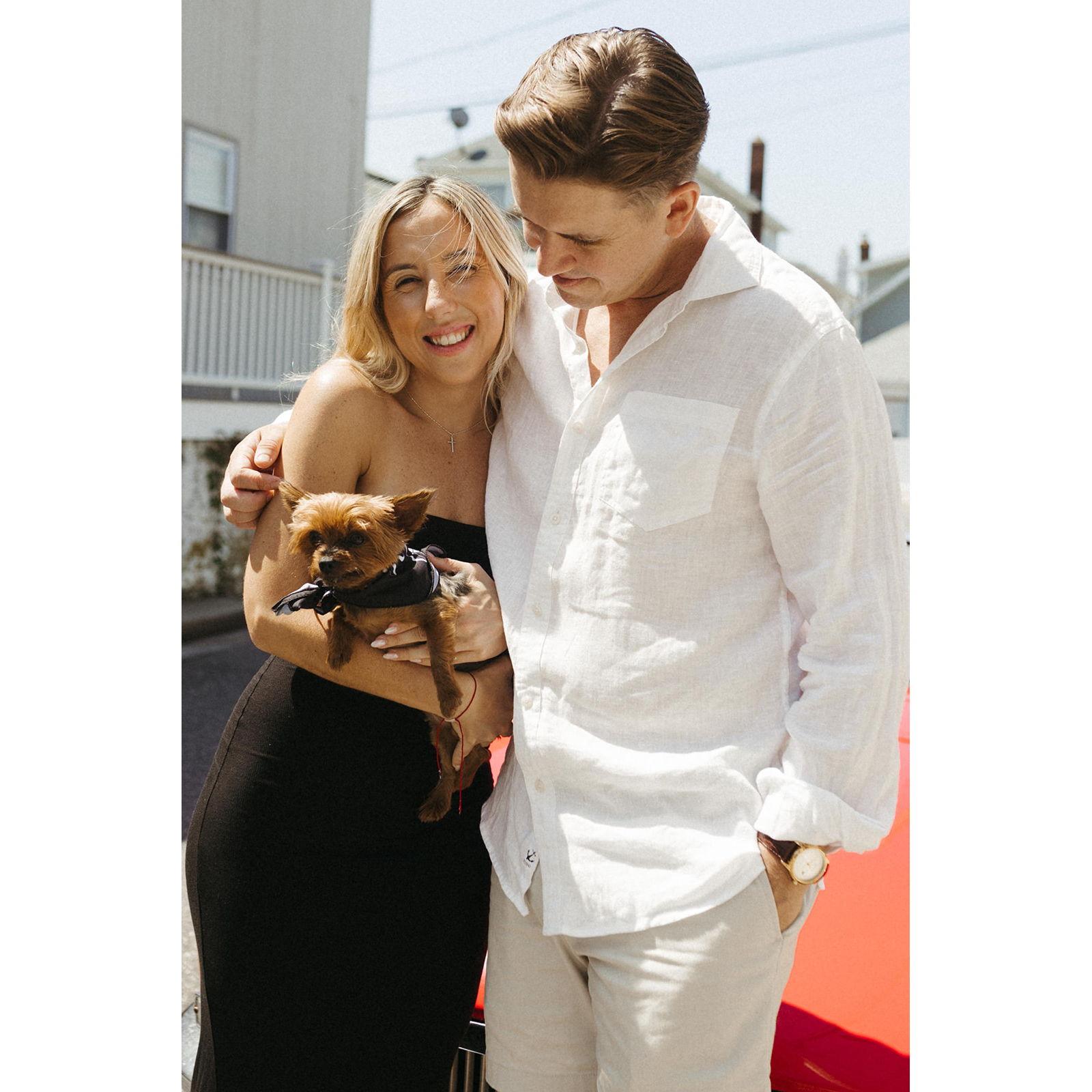 Fur baby of honor!!