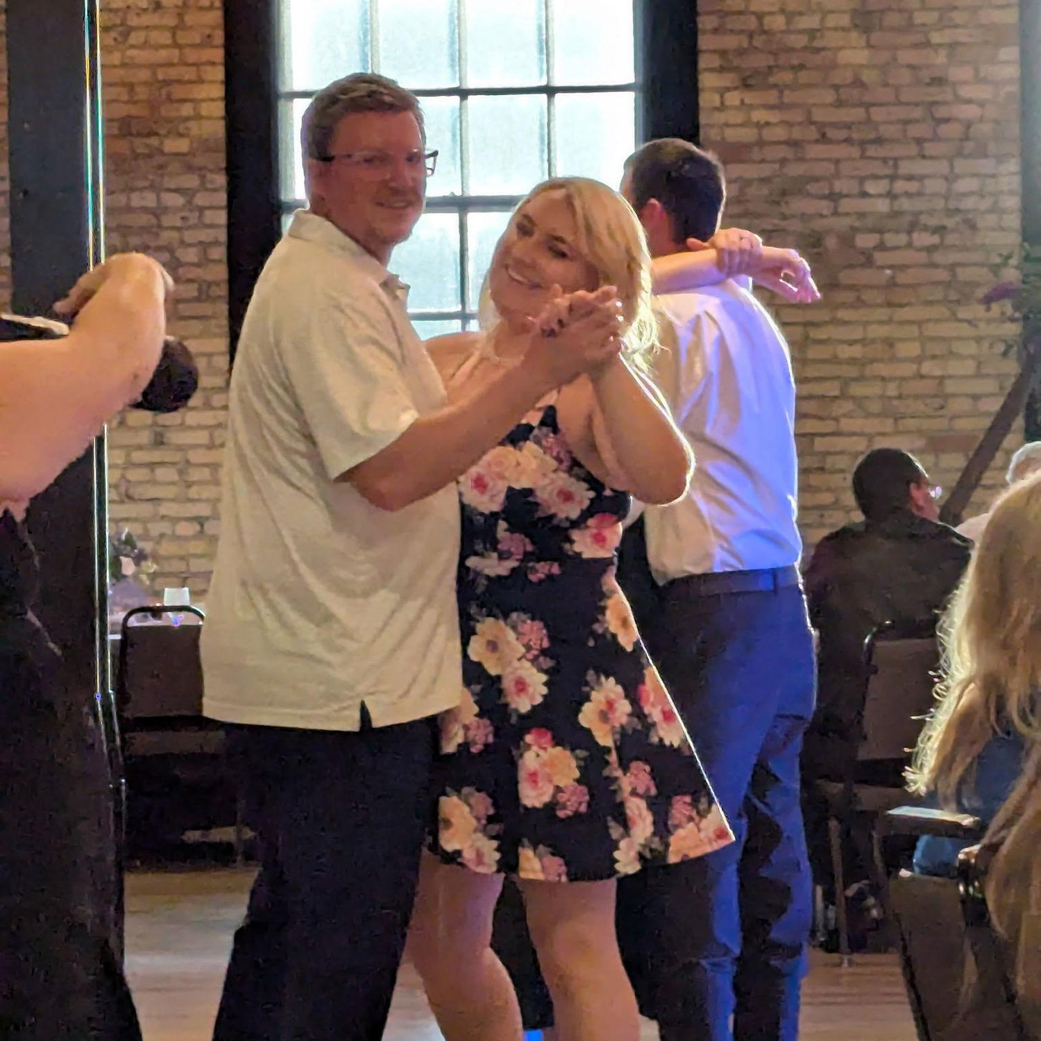Dancing at Andrew & Samantha Schreiber's wedding