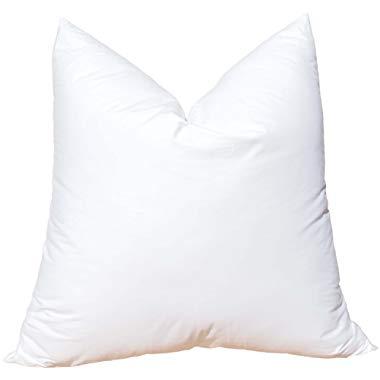 Pillowflex Synthetic Down Pillow Insert for Sham Aka Faux/Alternative (20 Inch by 20 Inch)