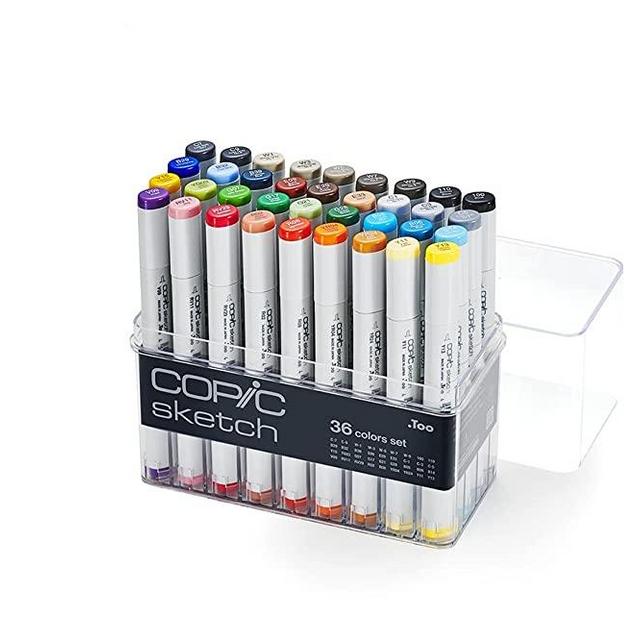 Copic Markers 36-Piece Sketch Basic Set