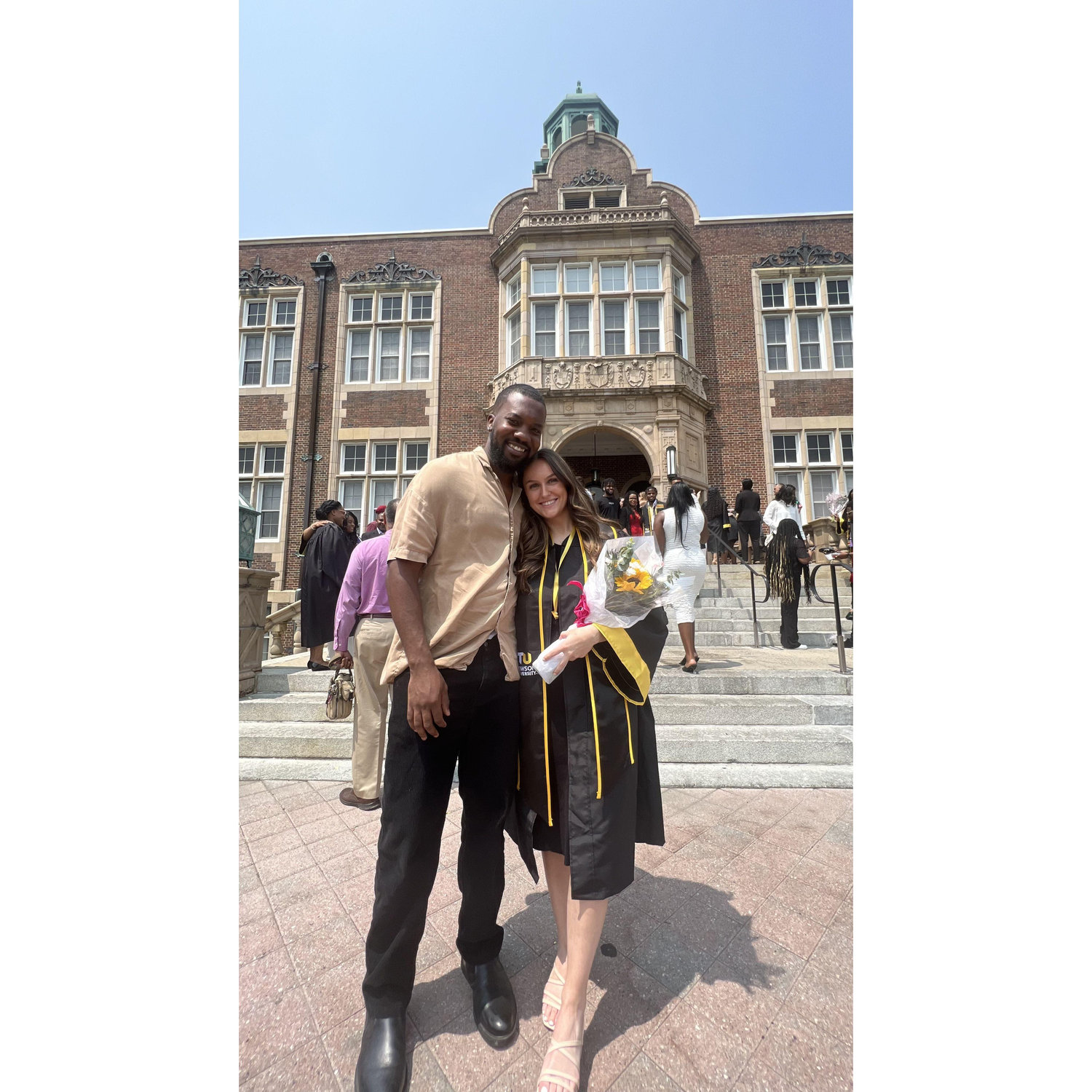 Molly graduated from nursing school & Brandon was the biggest supporter :)