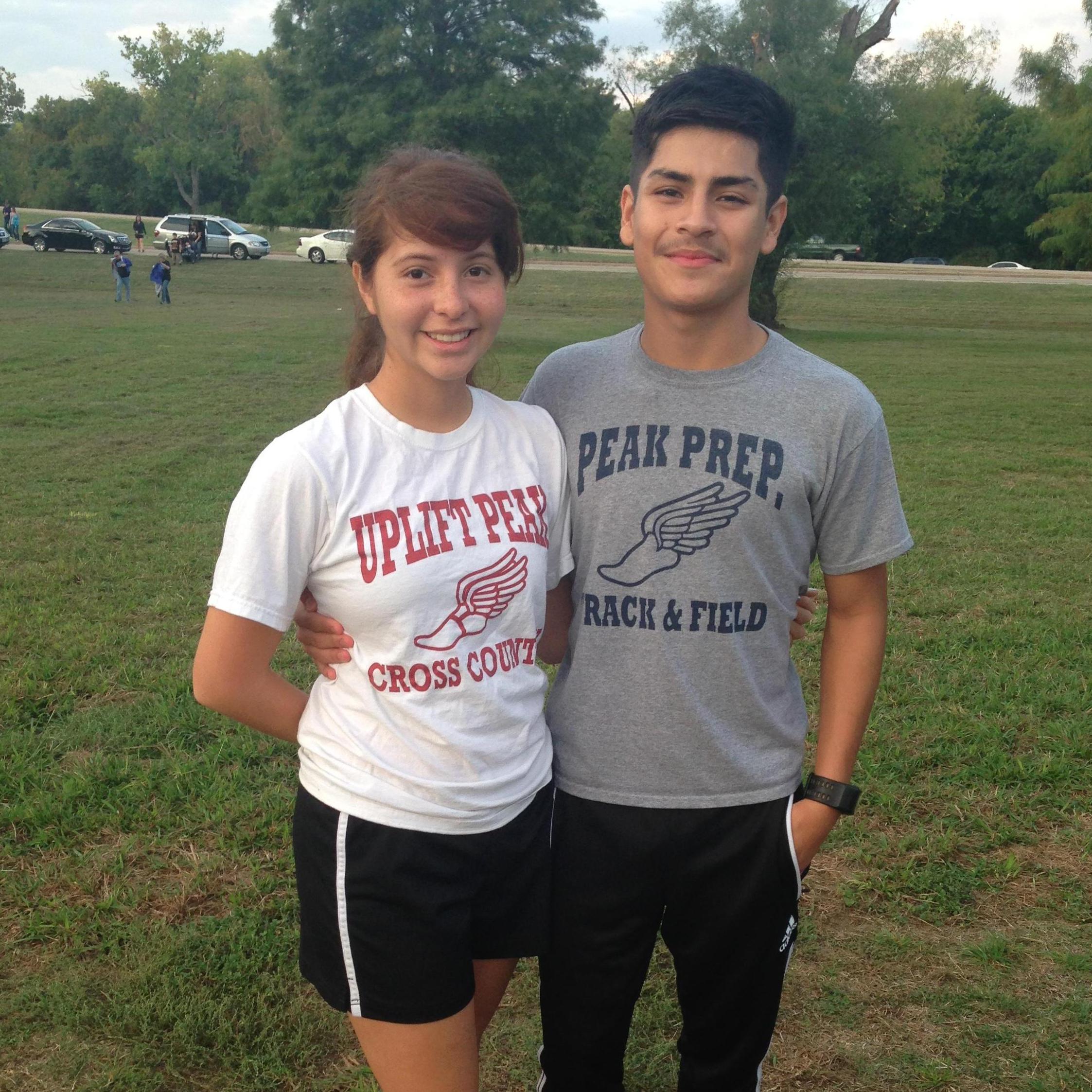 Trying to be athletic together in Cross Country