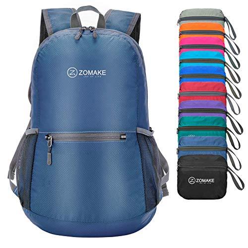 ZOMAKE Ultra Lightweight Packable Backpack Small Water Resistant Travel Hiking Daypack