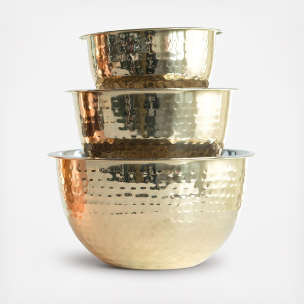 Storied Home Gatherings Stainless Steel Bowl - Thumbnail 2