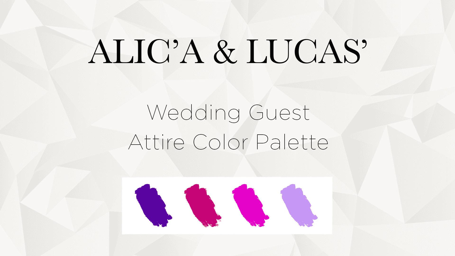 The Wedding Website of Alic'a Oliver and Lucas Della