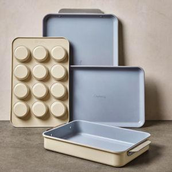 Caraway Half Bakeware Set (Cream)
