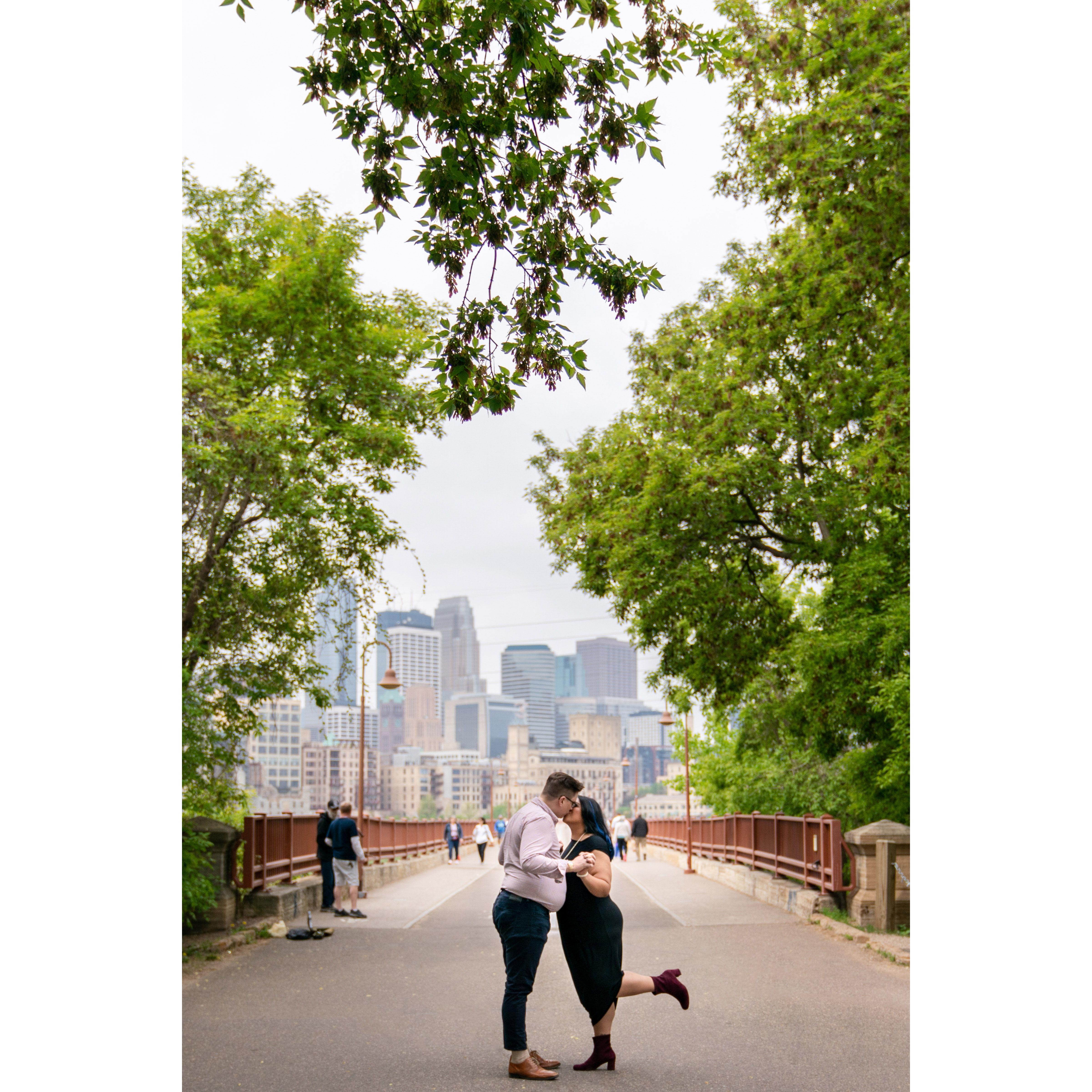 Stone Arch Bridge in Minneapolis