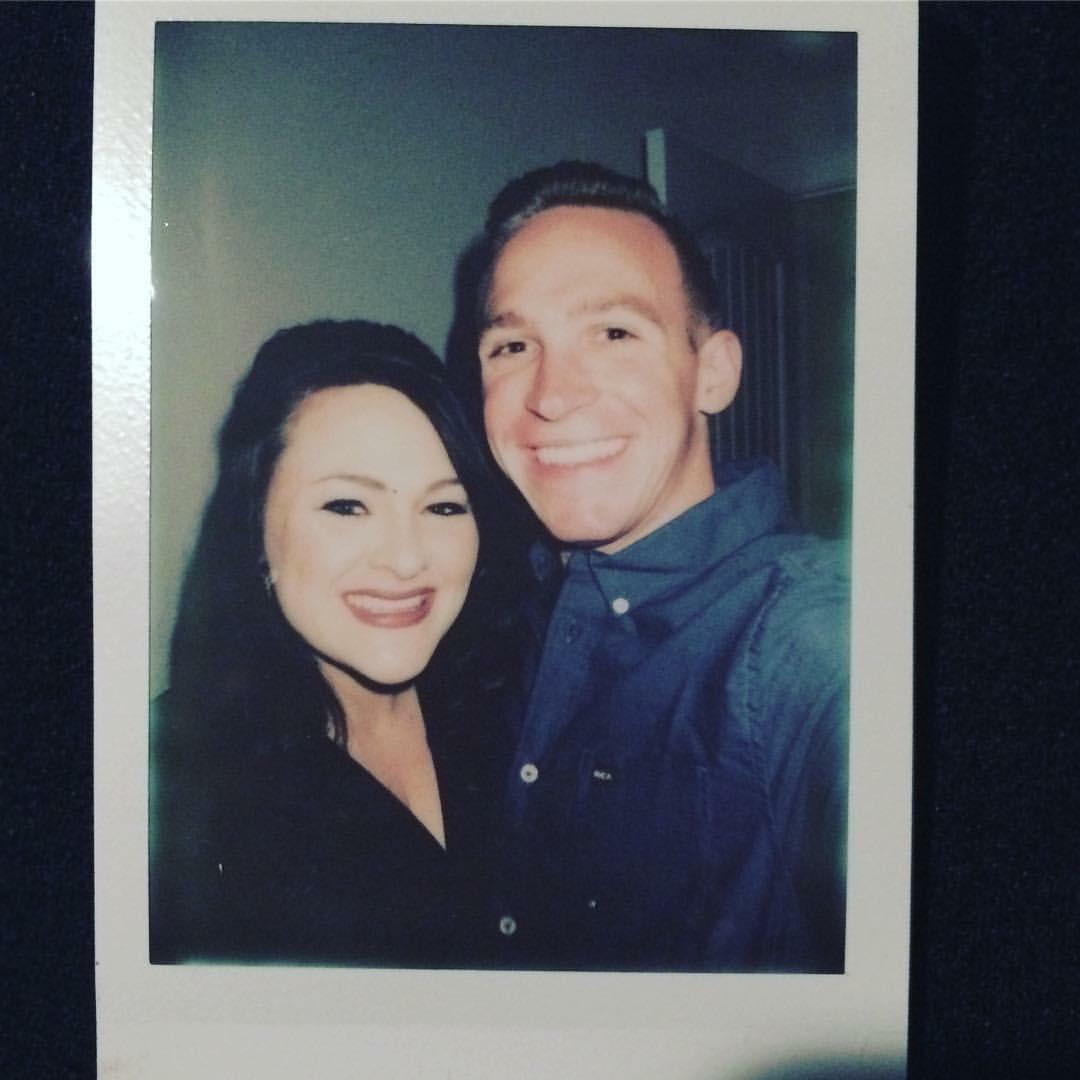 He surprised me for my birthday in Pensacola.