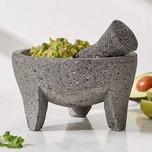 Large Stone Molcajete 8" + Reviews | Crate & Barrel