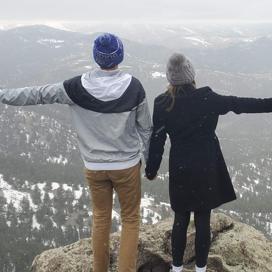 Spring break 2020 in Boulder, Colorado