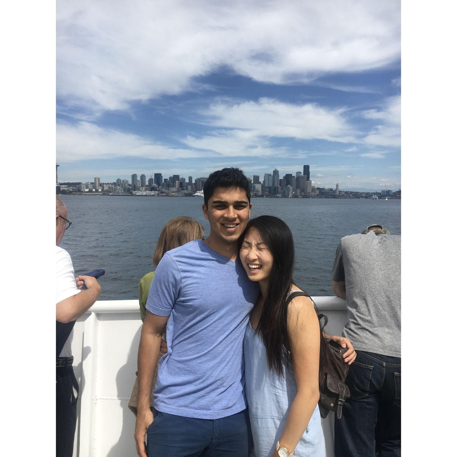 Visiting Seattle in 2017 together! 2017년에 함께 시애틀을 방문한 것!