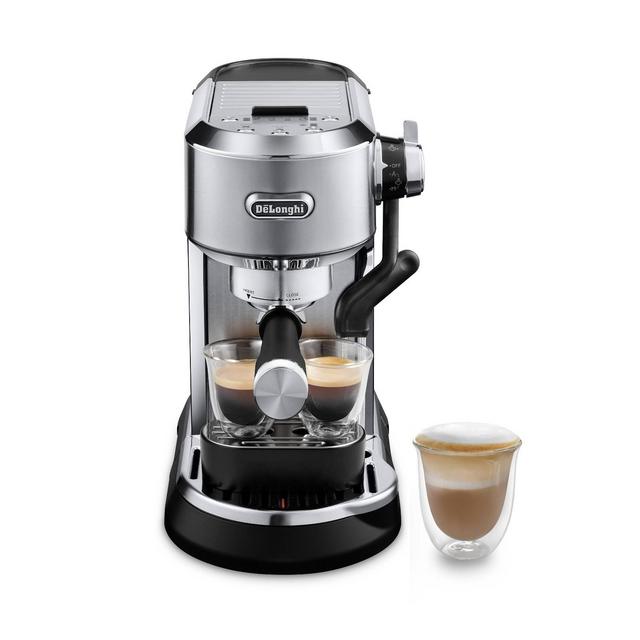 DeLonghi Dedica Maestro Plus Espresso Machine with Automatic Steam Wand