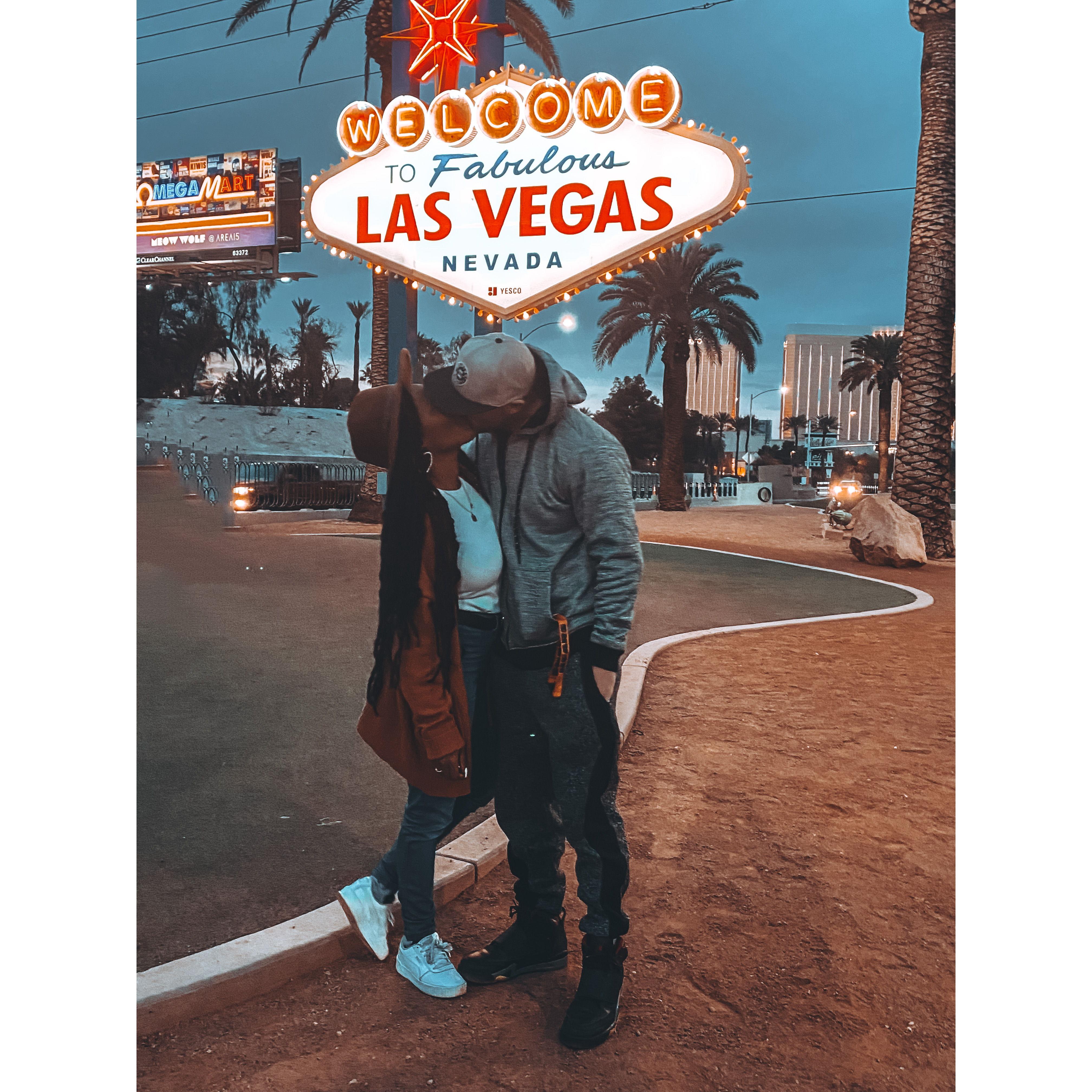 Our first time to Vegas! 