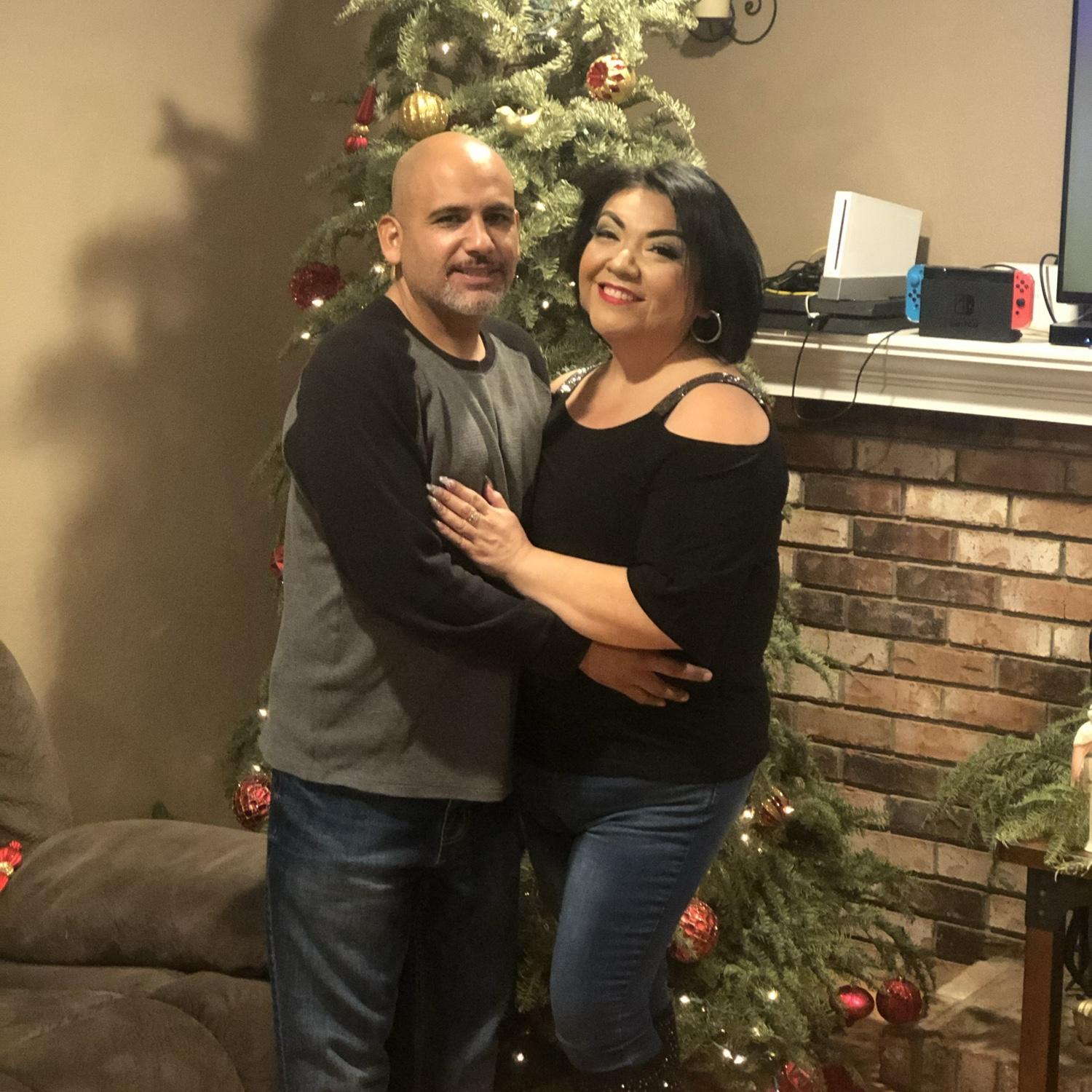 Our first Christmas together…first of all lifetime of Christmas’