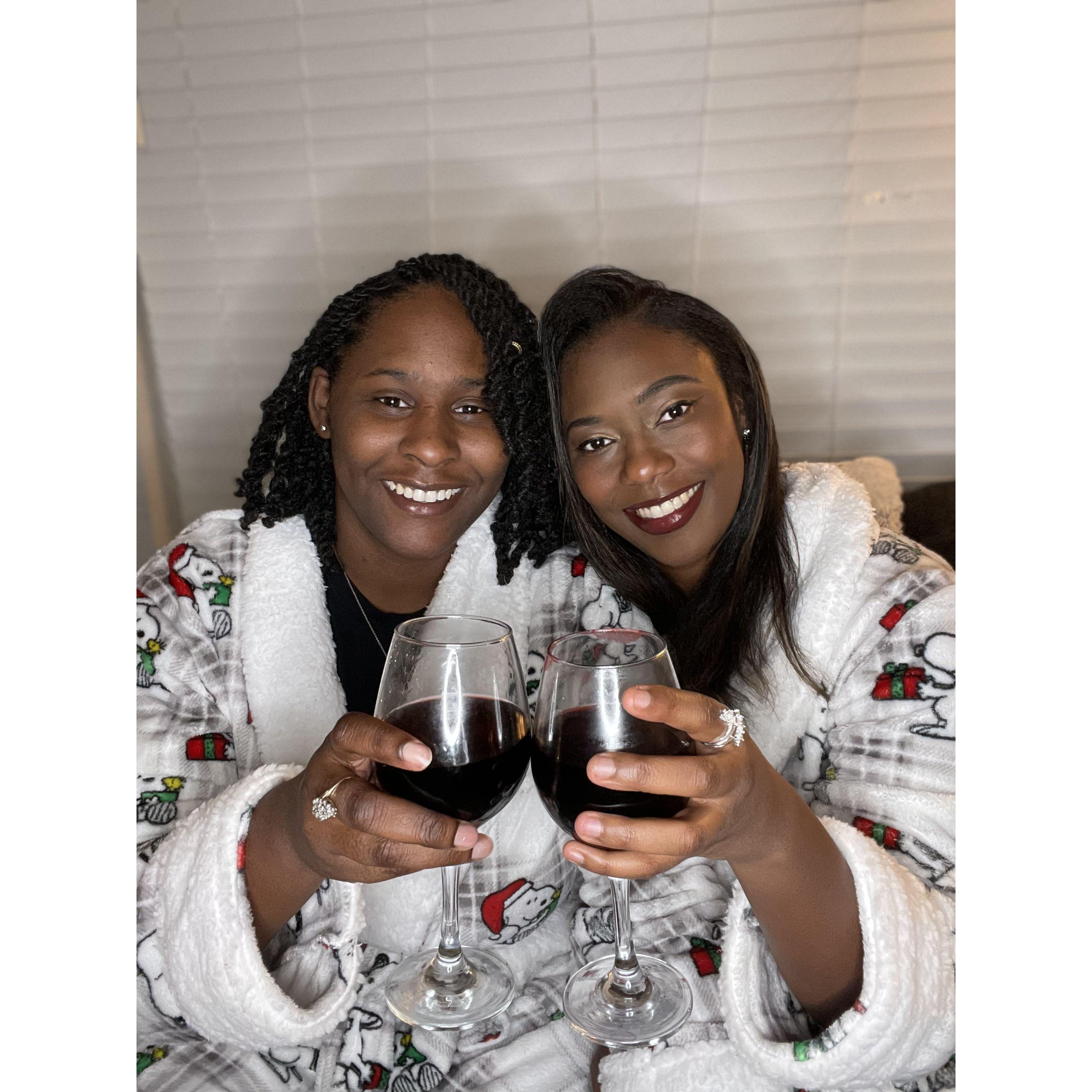 Our first Christmas together