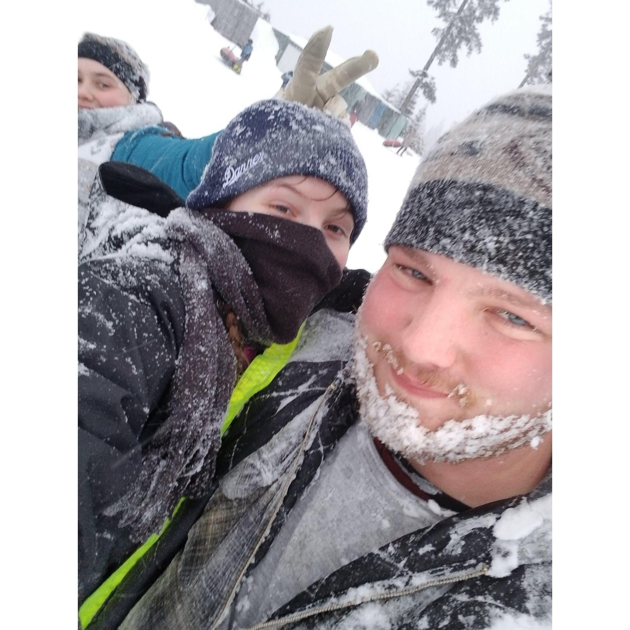 Snow tubing