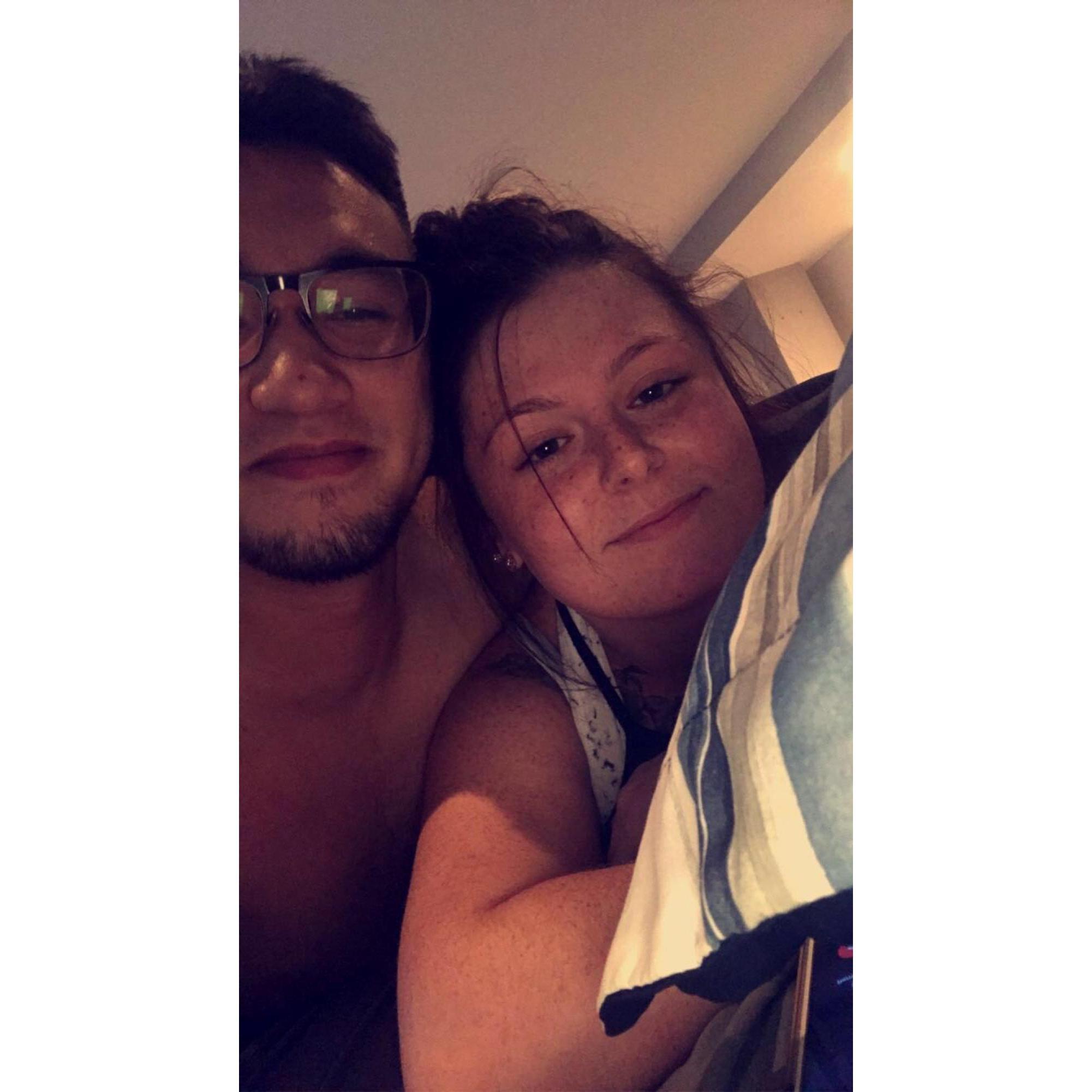 This was one of the first couple of weekends I went over to O'fallon to visit Chandler.