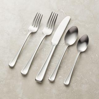 Scoop Satin 5-Piece Flatware Set, Set of 4