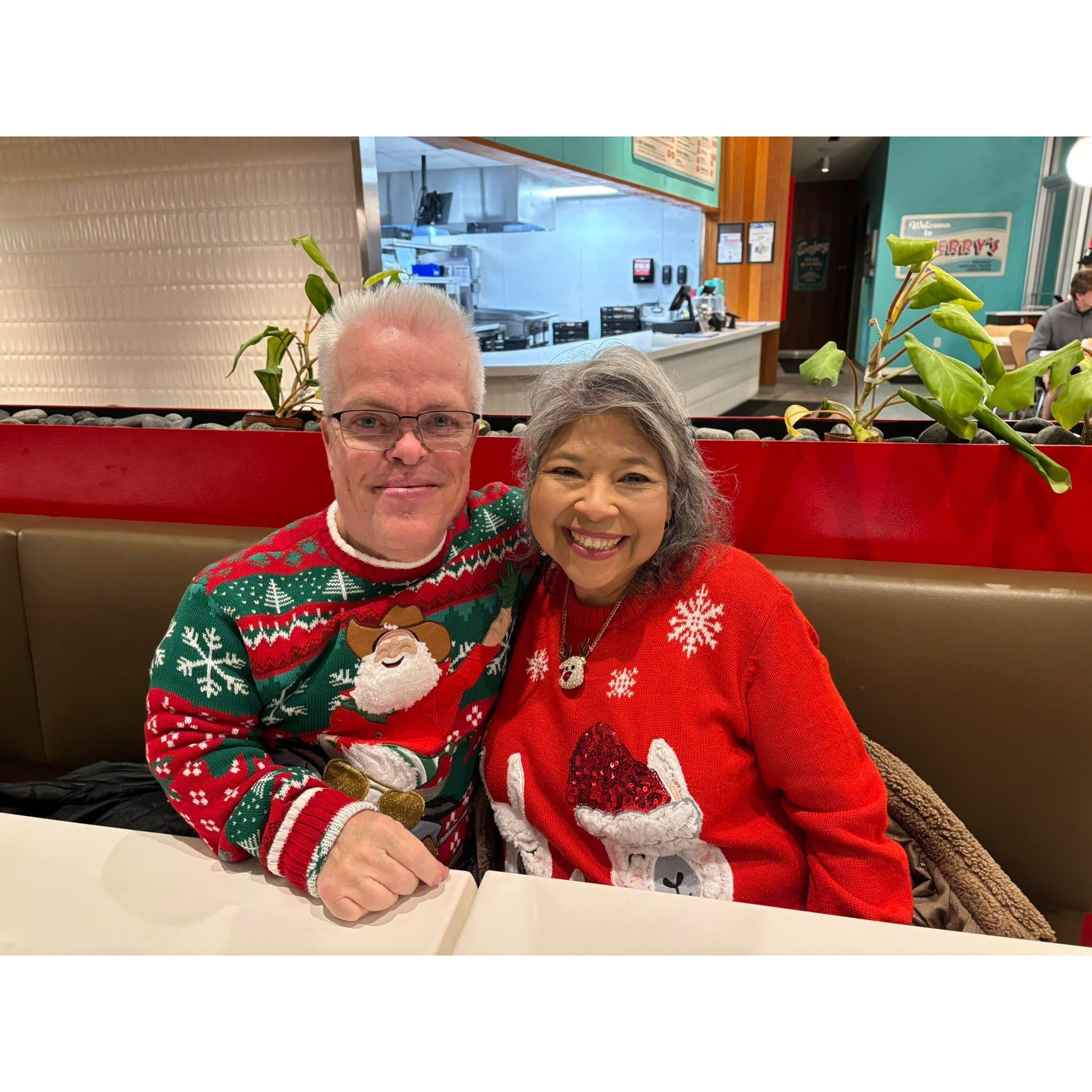 Our first Christmas together