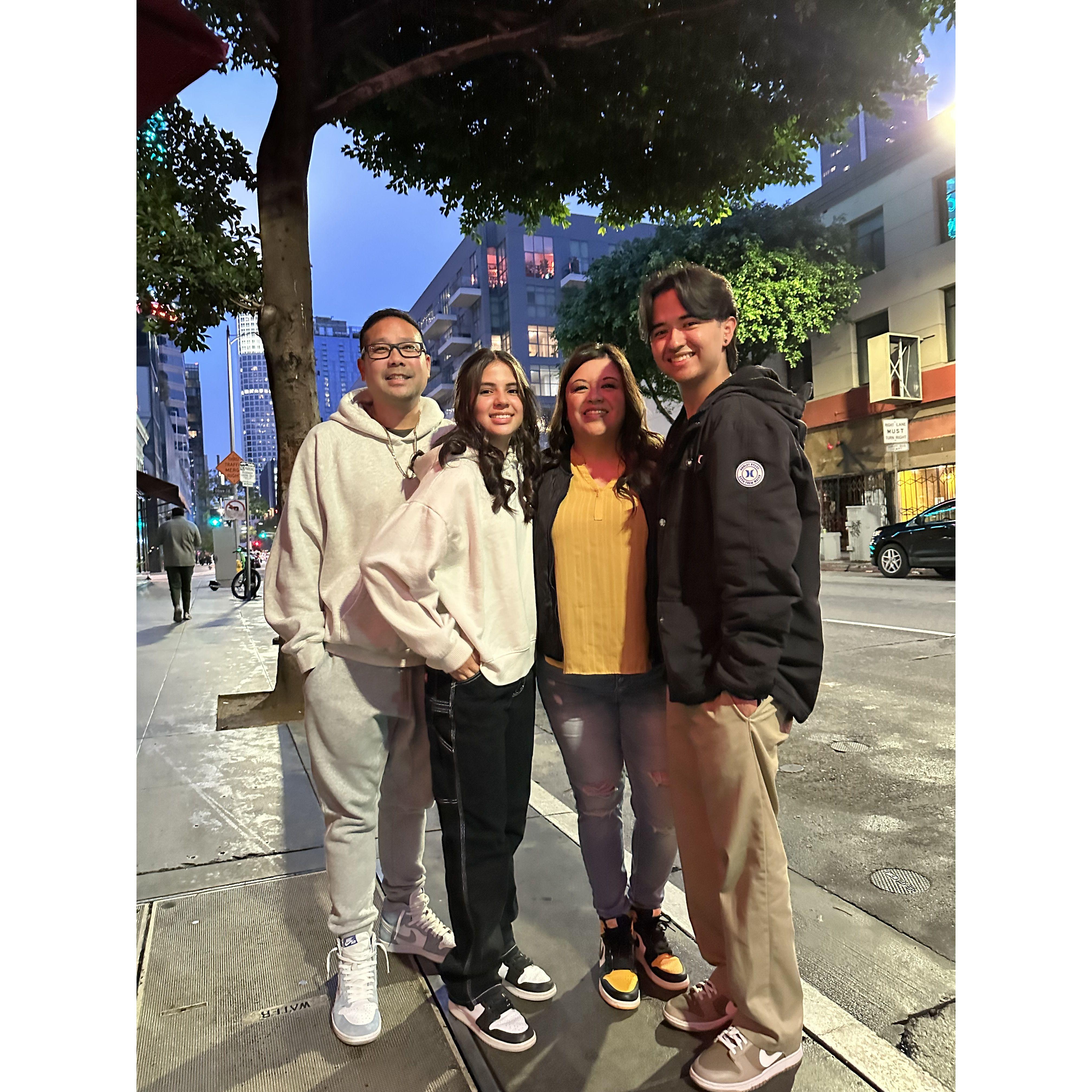 Family fun on Cristian's 18th birthday trip!