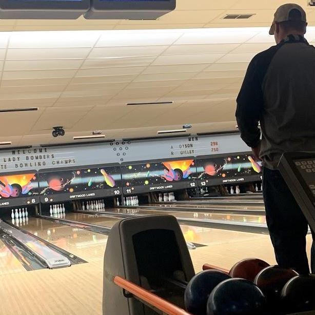 Kyle is a pro at Driftwood Lanes