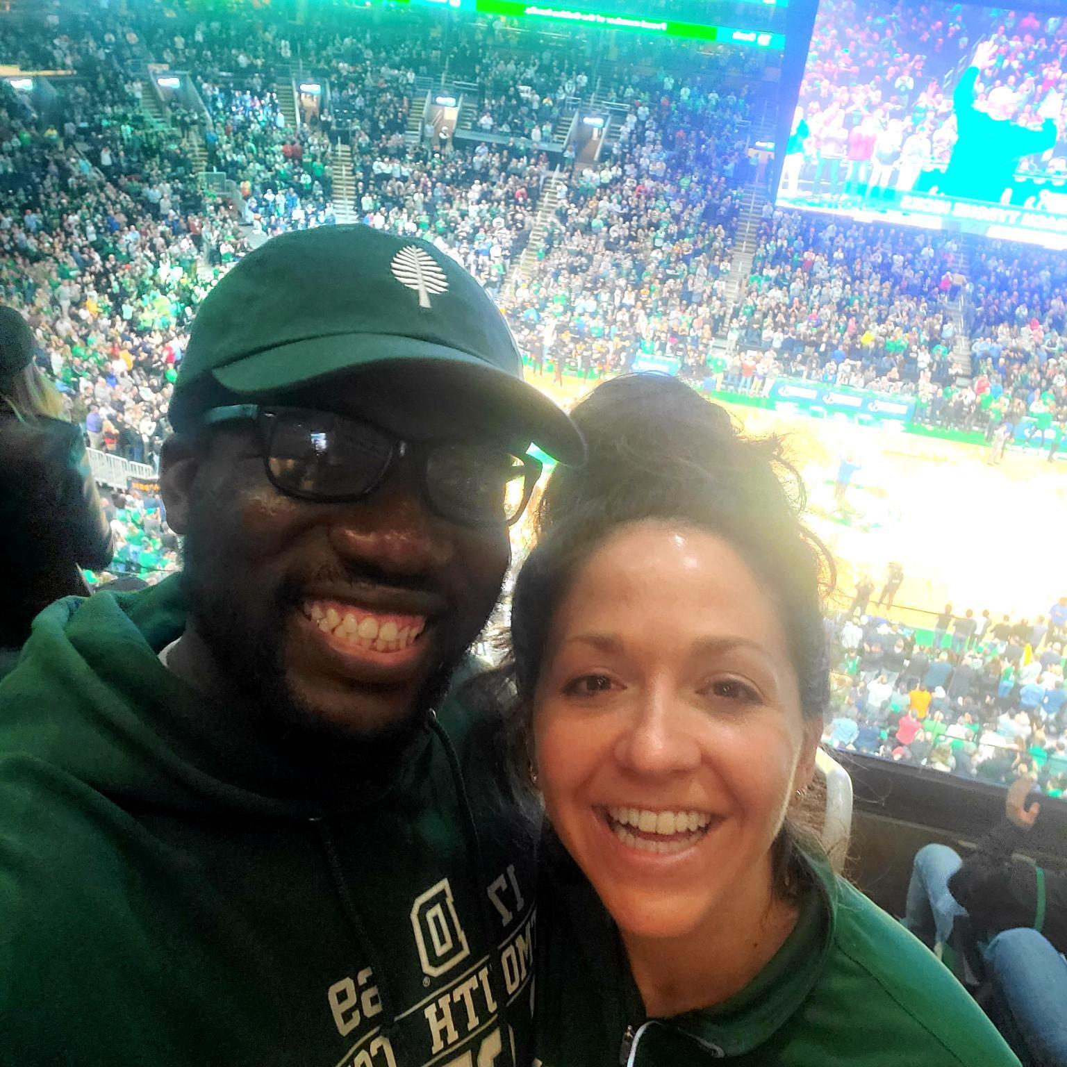 Seeing a Celtics game