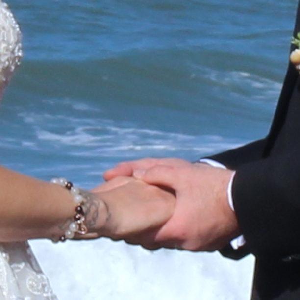 Exchanging the rings.